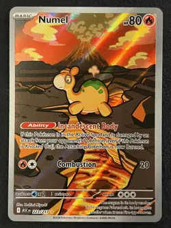 Pokemon TCG Numel 223/217 Illustration Rare - Ascended Heroes - Pack Fresh ✅ - Image 1