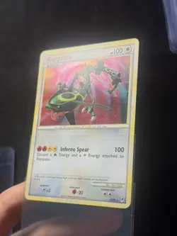 Pokemon TCG Rayquaza 20/95 Holo Rare Call Of Legends 🌟🌟🌟 2011 nm - Image 2