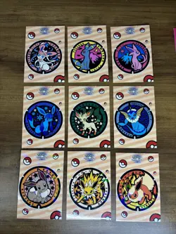 Pokemon Let's Go Eevee Database Peru Retro Set Eeveelutions Full Set US Seller - Image 1
