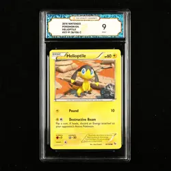 TQG 9 Mint 2014 Pokemon ENG Helioptile #XY-FL 36/106 C - Image 1