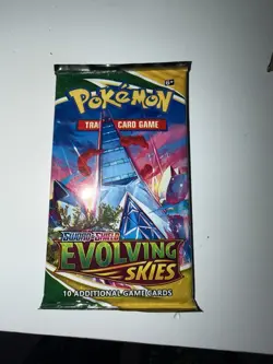 Pokemon TCG Evolving Skies 1 Pack Duraludon Art Sealed Pack - Image 1