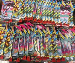 x25 (twenty Five) Pokemon Chaos Rising Hanger Packs Sealed - Image 1