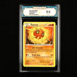 TQG 9.5 Mint+ 2015 Pokemon ENG Solrock #XY-PC 83/160 C - Image 1