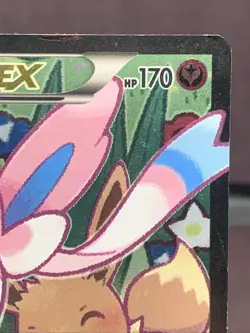 Pokemon TCG Sylveon EX RC32/RC32 Radiant Collection Full Art Holo Rare 2016 - Image 3