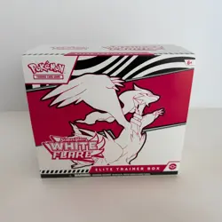 Pokemon White Flare ETB Box Open- NO PACKS- Accessories included - Image 1