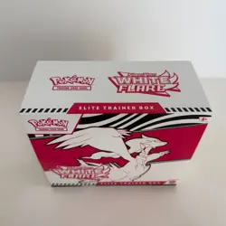 Pokemon White Flare ETB Box Open- NO PACKS- Accessories included - Image 4