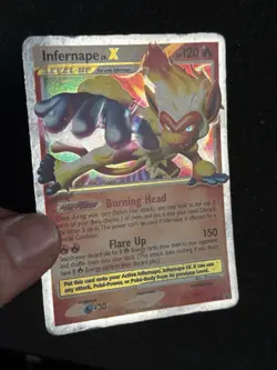 Pokemon Infernape LV.X DP10 Holo Black Star Promo - Image 3