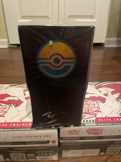 New Pokemon TCG: Mega Evolution Factory Sealed ETB Lucario - Image 2