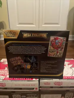 New Pokemon TCG: Mega Evolution Factory Sealed ETB Lucario - Image 3
