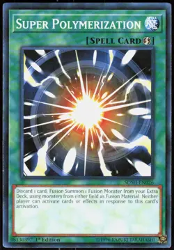 Super Polymerization SDSH-EN026 Structure Deck: Shaddoll Showdown Yu-Gi-Oh NM - Image 1