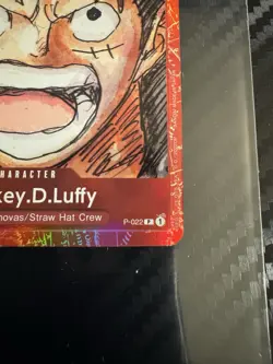 Monkey.D.Luffy (Premium Card Collection -ONE PIECE FILM RED Edition-) P-022 NM - Image 2