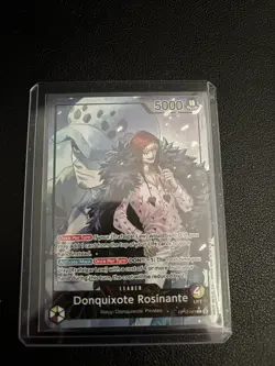 One Piece Donquixote Rosinante Alt Art Leader OP12-061 - Near Mint English - Image 1