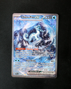 Pokemon Card TCG - Chien-Pao EX 261/193 - Paldea Evolved - SIR - NM ⭐ - Image 1