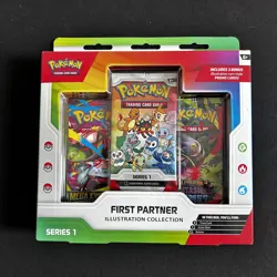 Pokemon Trading Card Game First Partner Illustration Collection Series 1 New - Image 1