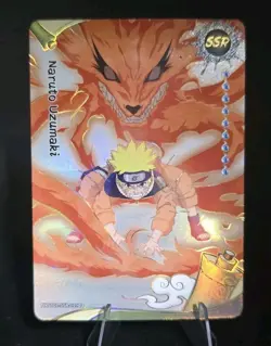 Naruto Uzumaki NRSA01-SSR-019L3 Naruto Kayou Card (ENGLISH) - Image 1