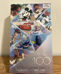 Disney 100th Anniversary 2023 EPOCH Premier Edition Collection Card Box From US - Image 1