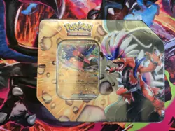2 Slashing Legends Tin - Koraidon ex / Zacian ex - 5 Packs, Promo Card - Image 1