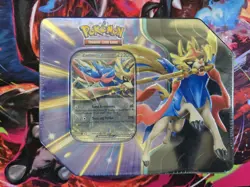 2 Slashing Legends Tin - Koraidon ex / Zacian ex - 5 Packs, Promo Card - Image 2
