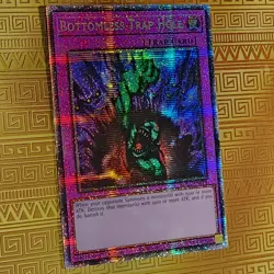 Bottomless Trap Hole MP25-EN018 Starlight Rare 1st Ed NM Yu-Gi-Oh TCG - Image 1