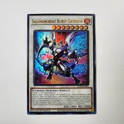 Salamangreat Burst Gryphon - LD10-EN004 - Ultra Rare - NM - Yugioh - Image 1