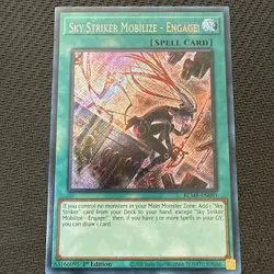Sky Striker Mobilize - Engage! BLMR-EN091 Secret Rare Alternate Art Yu-Gi-Oh! - Image 1