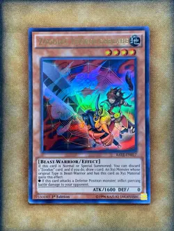 Yugioh Zoodiac Thoroughblade RATE-EN017 Ultra Rare 1st Ed LP - Image 1