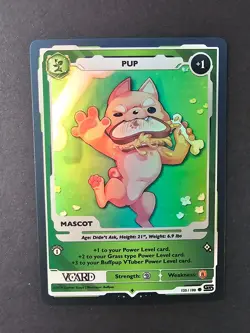 Pup Holo Buffpup Mascot Card 1st Edition Rising Stars GamerSupps VCard 135/190 - Image 1
