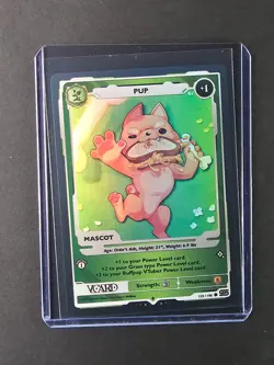 Pup Holo Buffpup Mascot Card 1st Edition Rising Stars GamerSupps VCard 135/190 - Image 5
