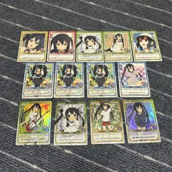 KOn! Azusa Nakano Precious Memories Holo Gold Signed Card Limited - Image 1