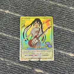 KOn! Azusa Nakano Precious Memories Holo Gold Signed Card Limited - Image 2