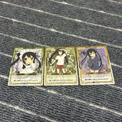 KOn! Azusa Nakano Precious Memories Holo Gold Signed Card Limited - Image 3