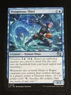MTG Foundations Jumpstart Prosperous Thief 0346 NM - Image 1