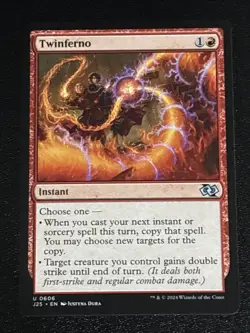 MTG Foundations Jumpstart Twinferno 0606 NM - Image 1