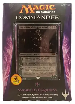 Magic the Gathering *Sealed Commander 2014: Sworn to Darkness (Black)* - Image 1