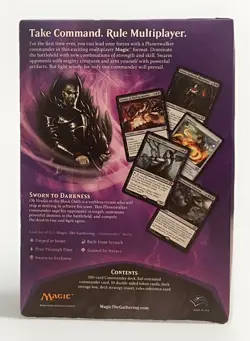 Magic the Gathering *Sealed Commander 2014: Sworn to Darkness (Black)* - Image 2