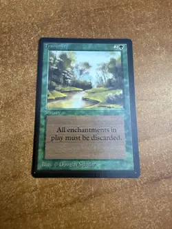 MTG Beta Edition 1993 Vintage Magic! NM Tranquility - Image 1