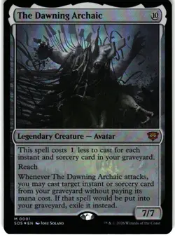 Secrets of Strixhaven #1 The Dawning Archaic - FOIL - Image 1