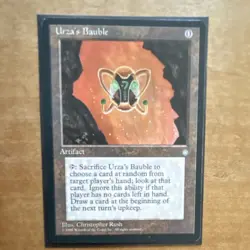 Magic: The Gathering Urza's Bauble Ice Age Artifact Colorless Uncommon 1995 Rush - Image 1