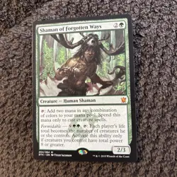 MTG Shaman of Forgotten Ways - Image 1