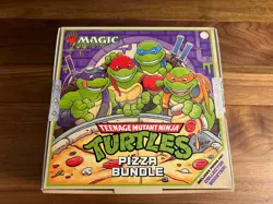 Magic the Gathering Teenage Mutant Ninja Turtles Pizza Bundle MTG TMNT - New! - Image 1