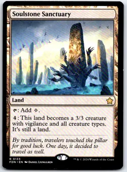 Soulstone Sanctuary 133 R Foundations Magic: The Gathering NM/M - Image 1