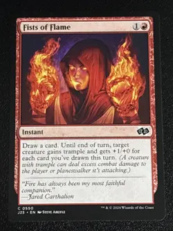 MTG Foundations Jumpstart Fists of Flame 0550 NM - Image 1