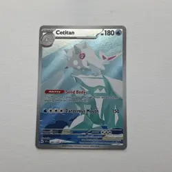 Cetitan 201/191 Illustration Rare Surging Sparks Pokemon NM/M - Image 1