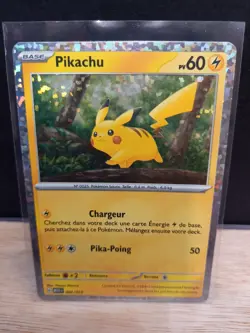 Carte Pokemon PIKACHU 002/015 - 2/15 - M24FR McDonald's - Mcdo 2024 - Image 1