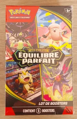 POKEMON ME03 Bundle 6 boosters Equilibre Parfait Neuf scelle VF - Image 1