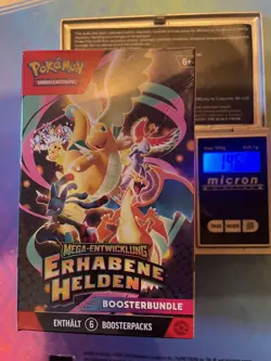 Pokemon Erhabene Helden /Booster Bundle (146,1g) Sealed Heavy🔥🔥 - Image 3