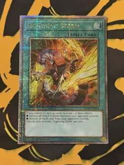 Yu-Gi-Oh! Lightning Storm (New Art) QCR 1st Edition RA04-EN094 - Image 3