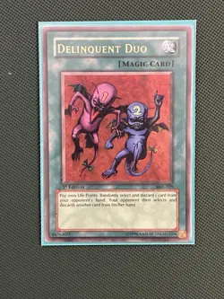 Yu-Gi-Oh Delinquent Duo MRL-039 Ultra Rare 1st Edition MP/LP - Image 1