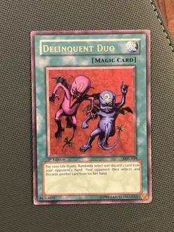 Yu-Gi-Oh Delinquent Duo MRL-039 Ultra Rare 1st Edition MP/LP - Image 2