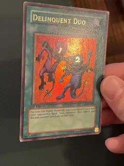 Yu-Gi-Oh Delinquent Duo MRL-039 Ultra Rare 1st Edition MP/LP - Image 3